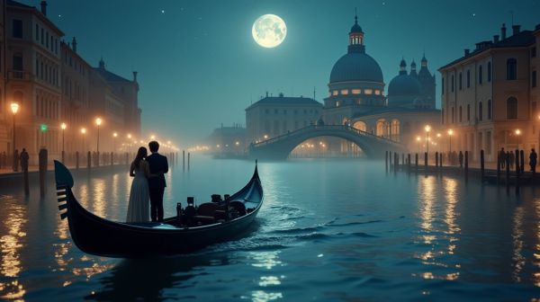 Réaliser une escapade romantique à Venise en amoureux